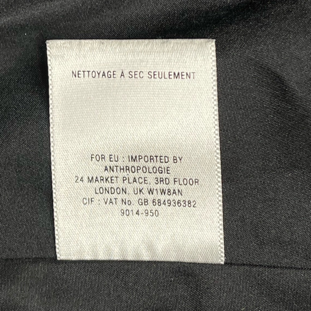 Anthropologie Cartonnier Gray Blazer Jacket Size 8 - Picture 10 of 11